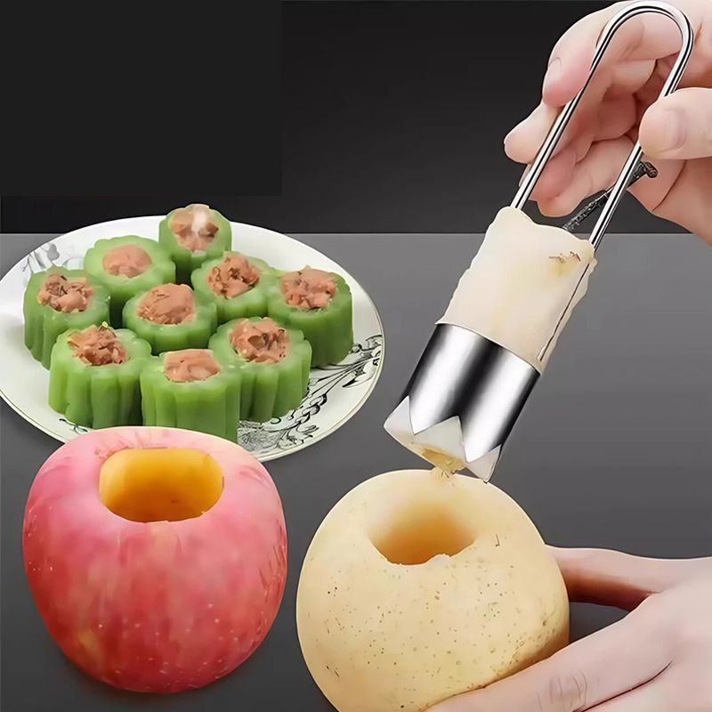 Kitchen Gadgets And Equipment - Stainless Steel Fruit Core Remover Apple