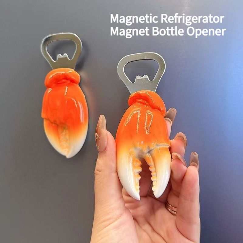 Kitchen Gadgets For Dad - Funny Crab Claw Shaped Bottle Opener