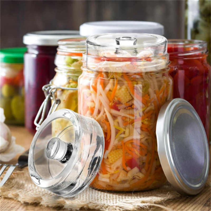 Kitchen Gadgets And Equipment - 1 Pcs Fermented Glass Weights Clear
