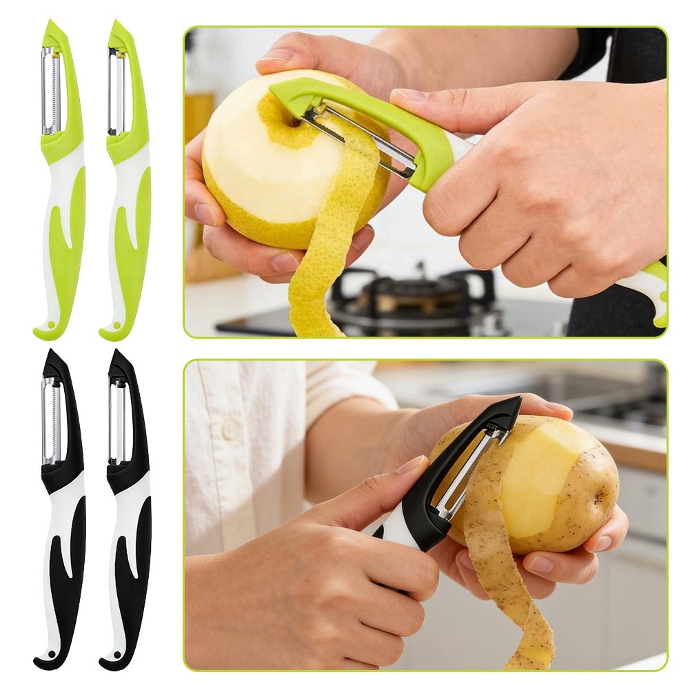 Kitchen Gadgets And Equipment - Vegetable Slicer Stainless Steel Peeler Knife