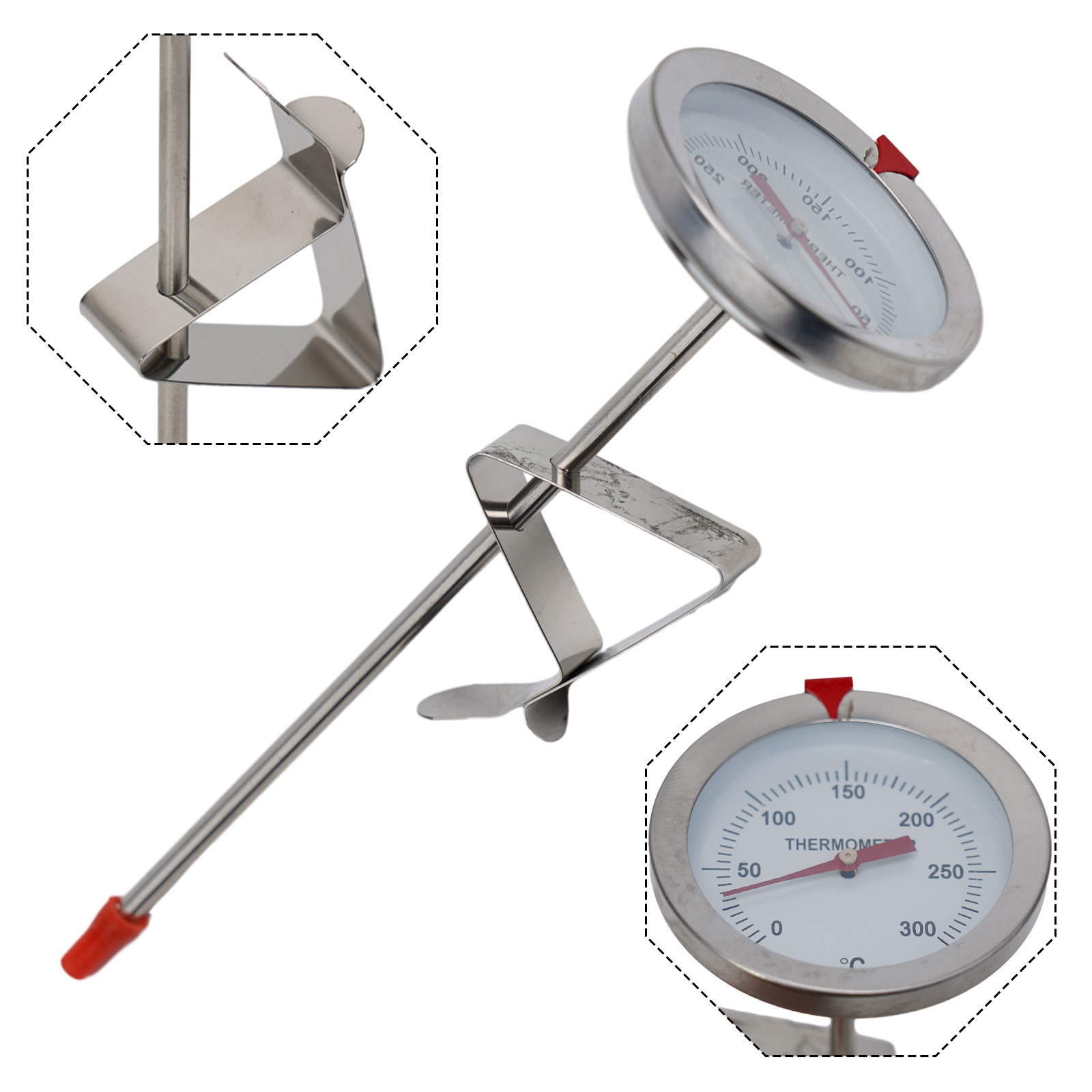 Kitchen Gadgets And Equipment - Stainless Steel Probe Thermometer Kitchen Tools