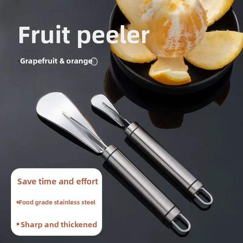 Kitchen Gadgets And Equipment - Stainless Steel Orange,Citru Peeler,Simple Lemon Peeler,Creative