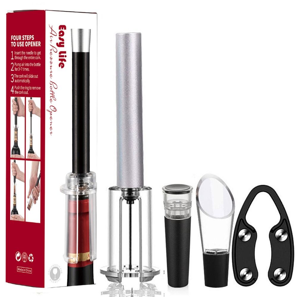 Healthy Kitchen Gadgets - Bar Accessories Wine Bottle Opener Set