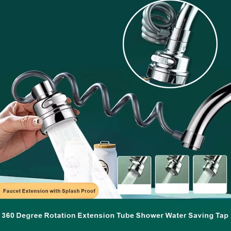 Healthy Kitchen Gadgets - New 3 Modes Sink Faucet 360
