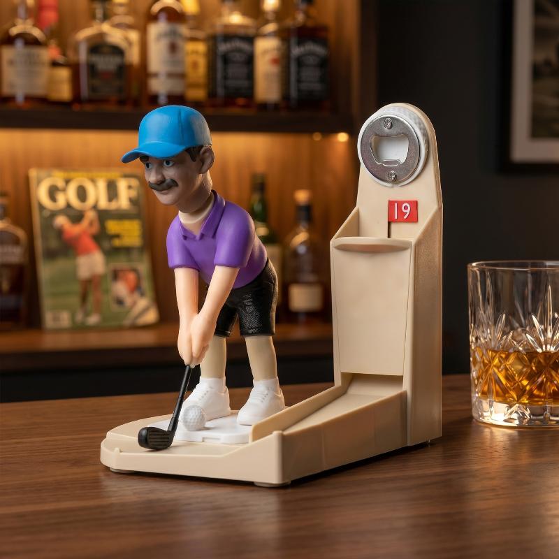Kitchen Gadgets For Gifts - ㈅Golfer Figurine Beer Bottle Opener With