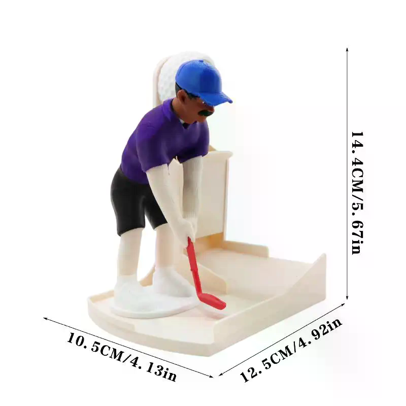 Golfer Figurine Beer Bottle Op - Kitchen Gadgets For Gifts ulasan dan harga