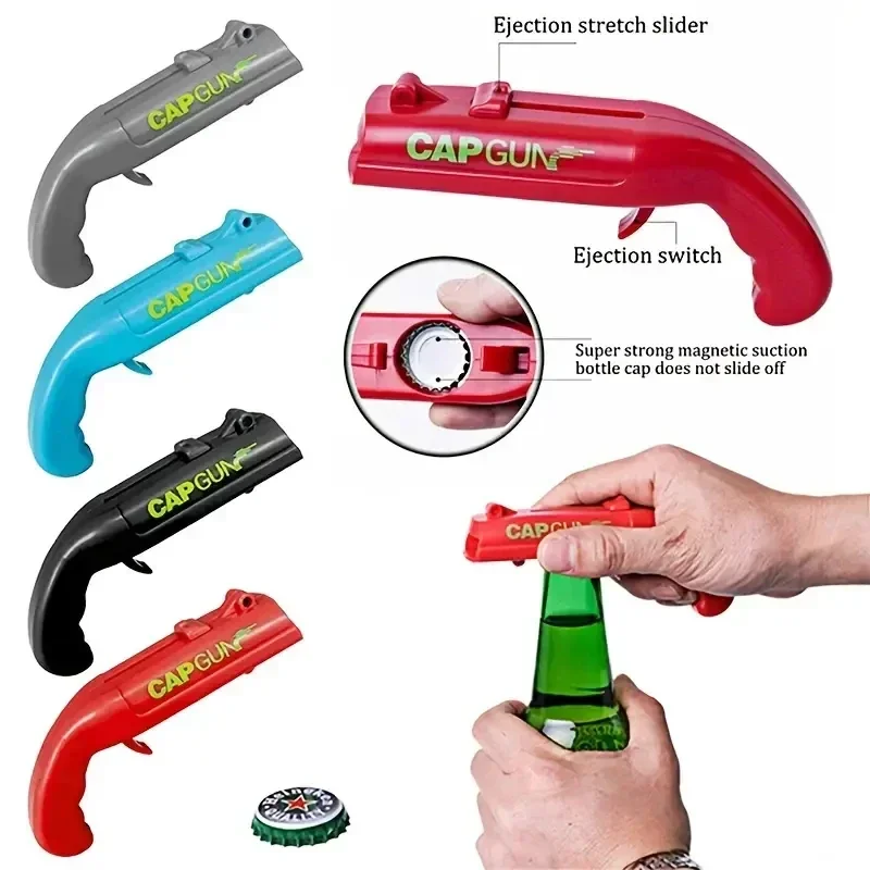 Beer Opener Bottle Flying Cap  - Kitchen Gadgets And Toys ulasan dan harga