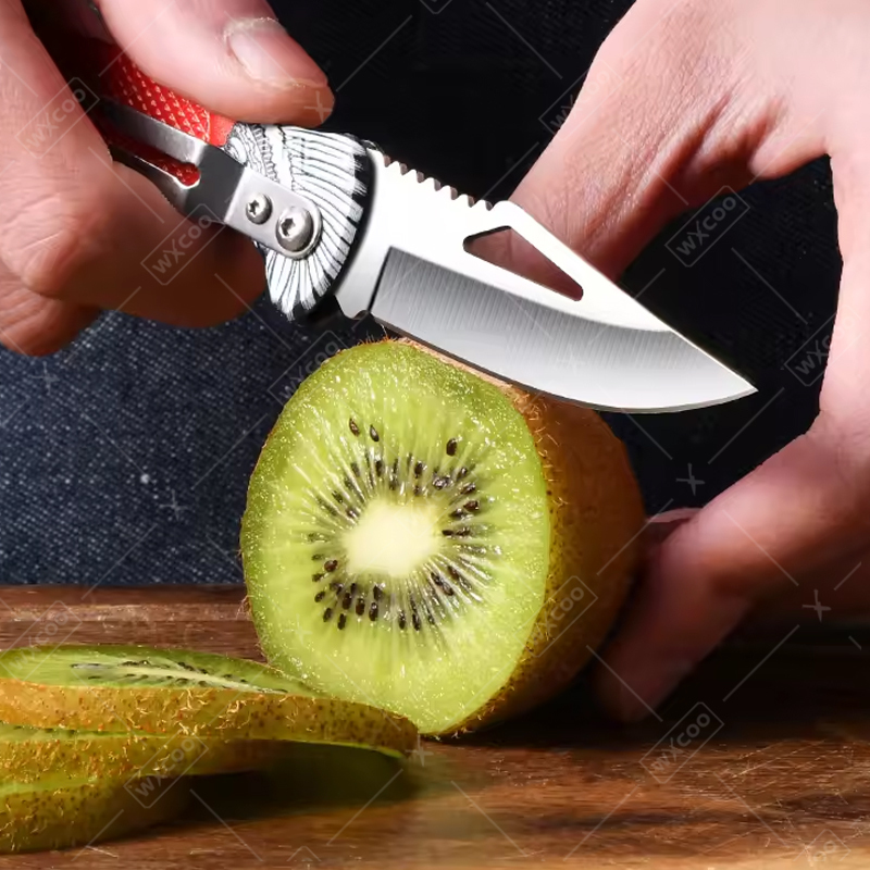 WXCOO Folding Knife Stainless  - Kitchen Gadgets And Equipment ulasan dan harga