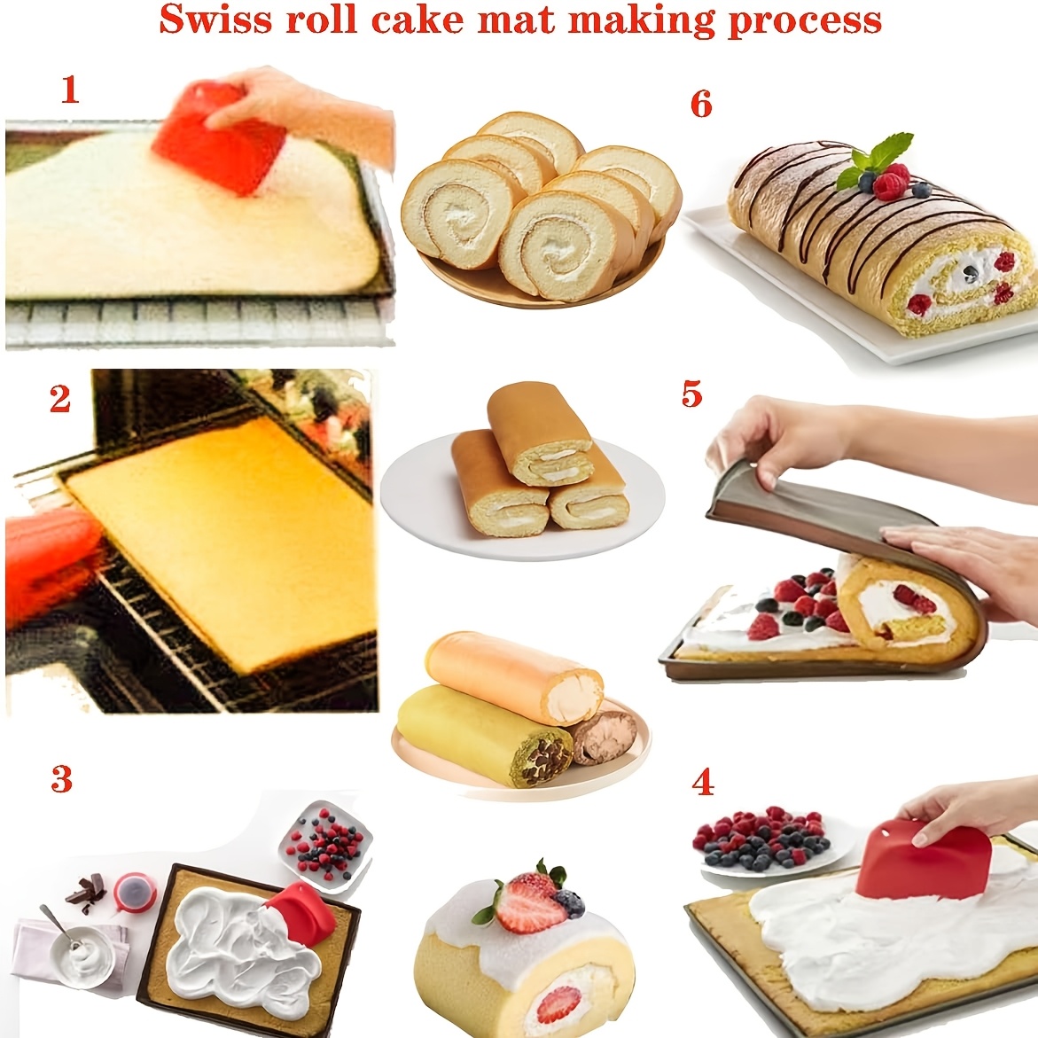 2 Silicone Baking Mats for Swi - Silicone Baking Mat ulasan dan harga