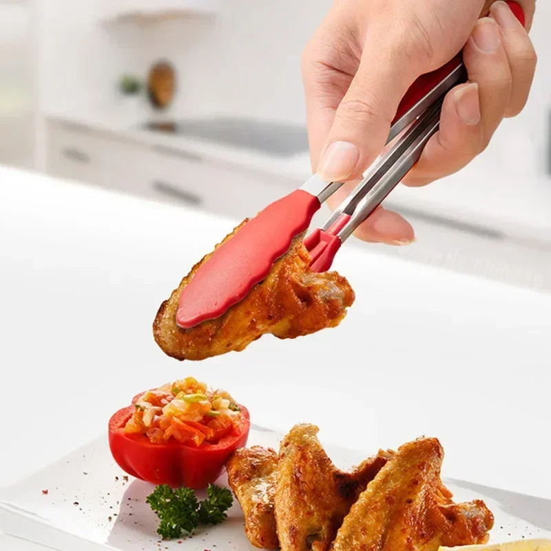7 Inch Non-Slip Food Tongs Cre - Kitchen Gadgets And Equipment ulasan dan harga