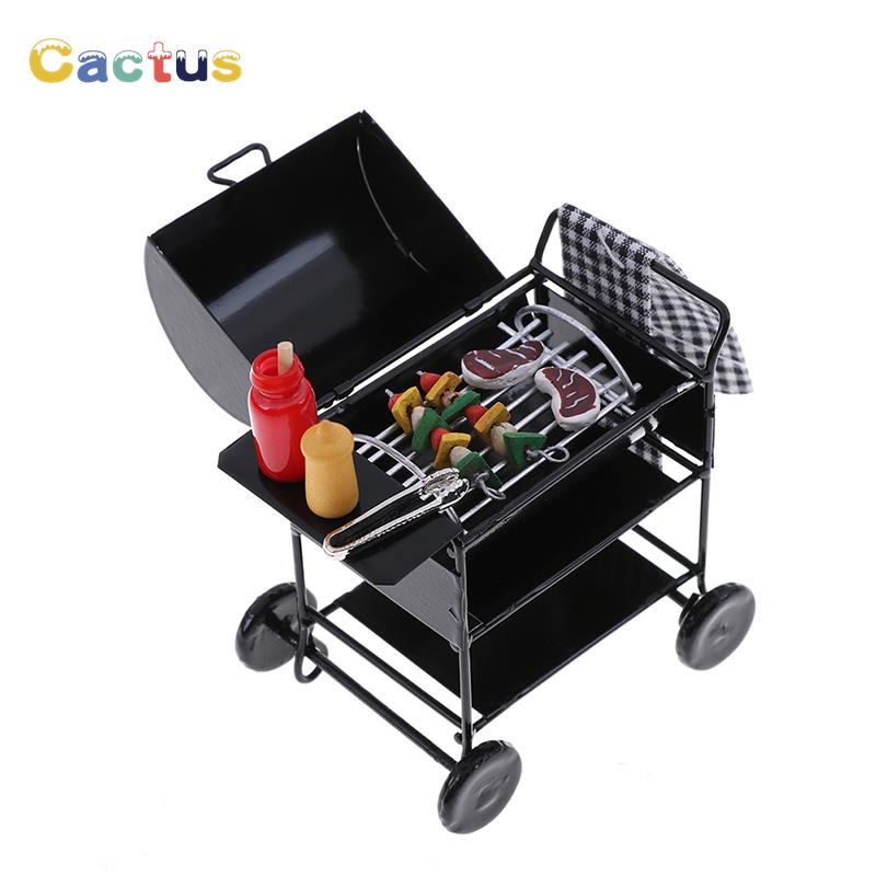 1Set Mini Cute BBQ Food Grill  - Kitchen Gadgets And Toys ulasan dan harga