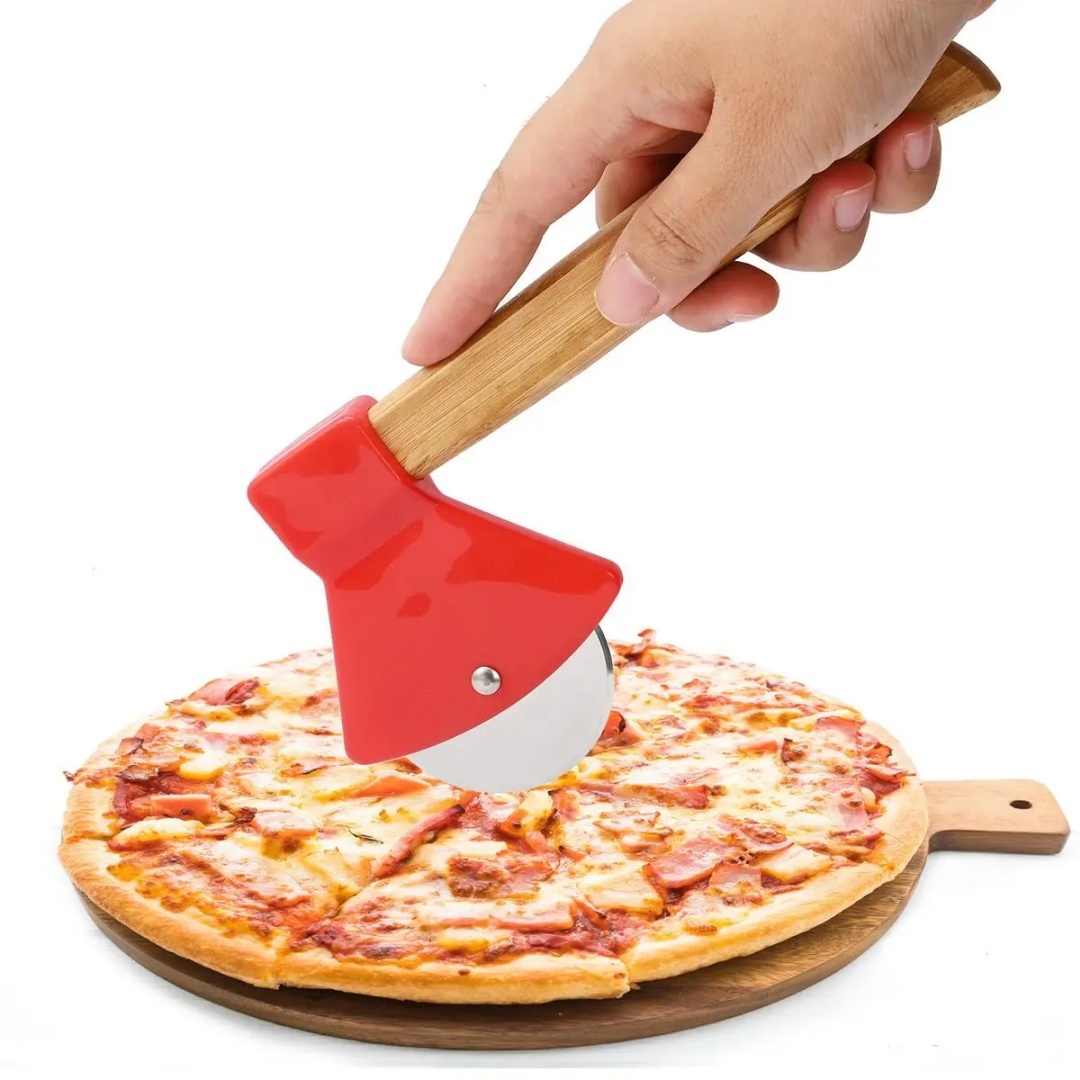 Funny & Cool Axe Pizza Cutter  - Kitchen Gadgets For Dad ulasan dan harga