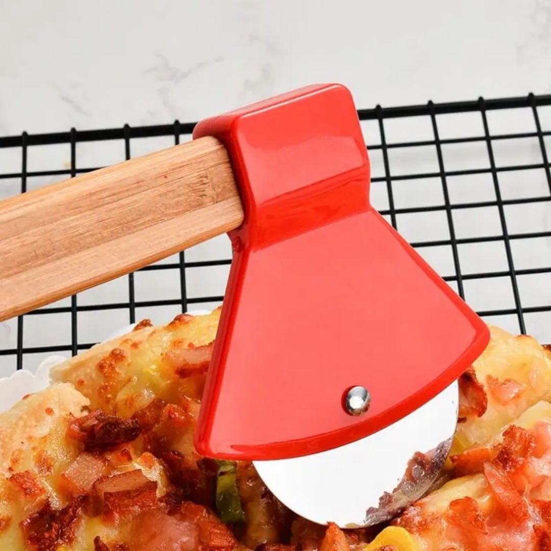 Funny & Cool Axe Pizza Cutter  - Kitchen Gadgets For Dad ulasan dan harga