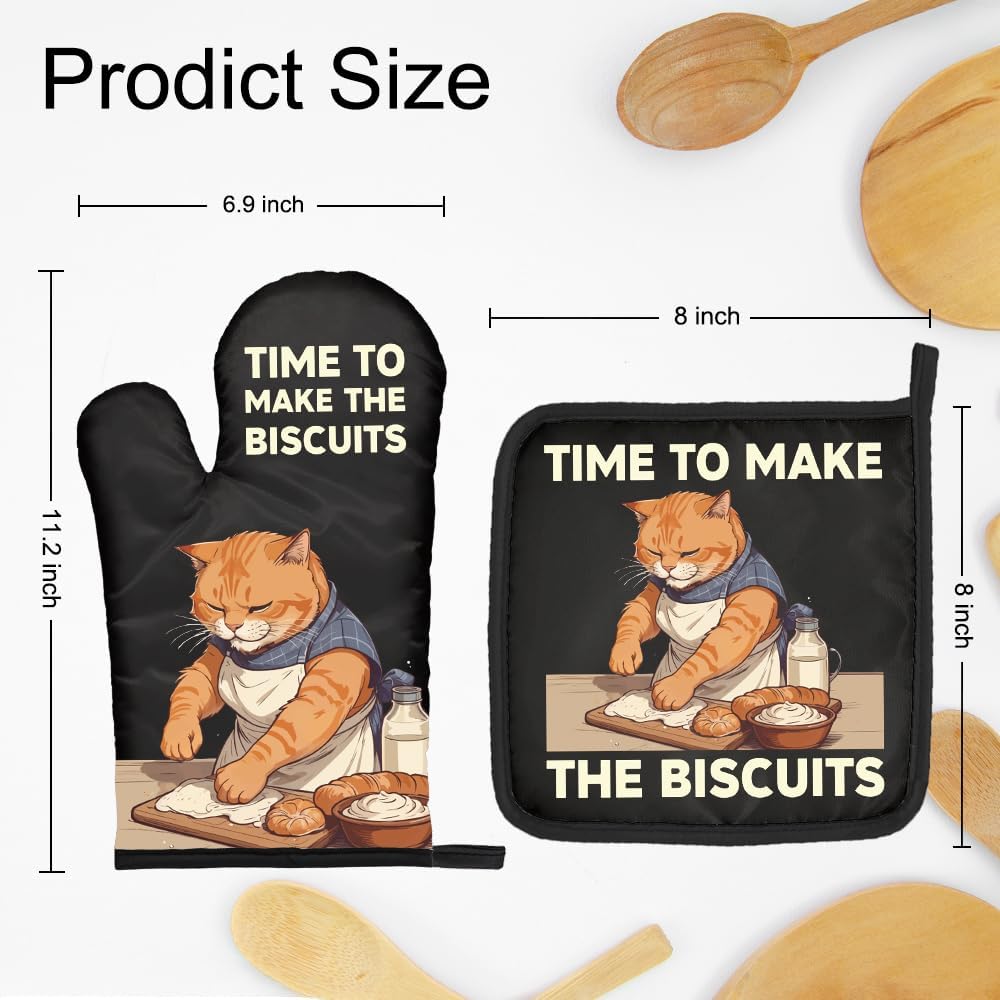 The Biscuits Funny Cat Oven Mi - Kitchen Gadgets For Dad ulasan dan harga