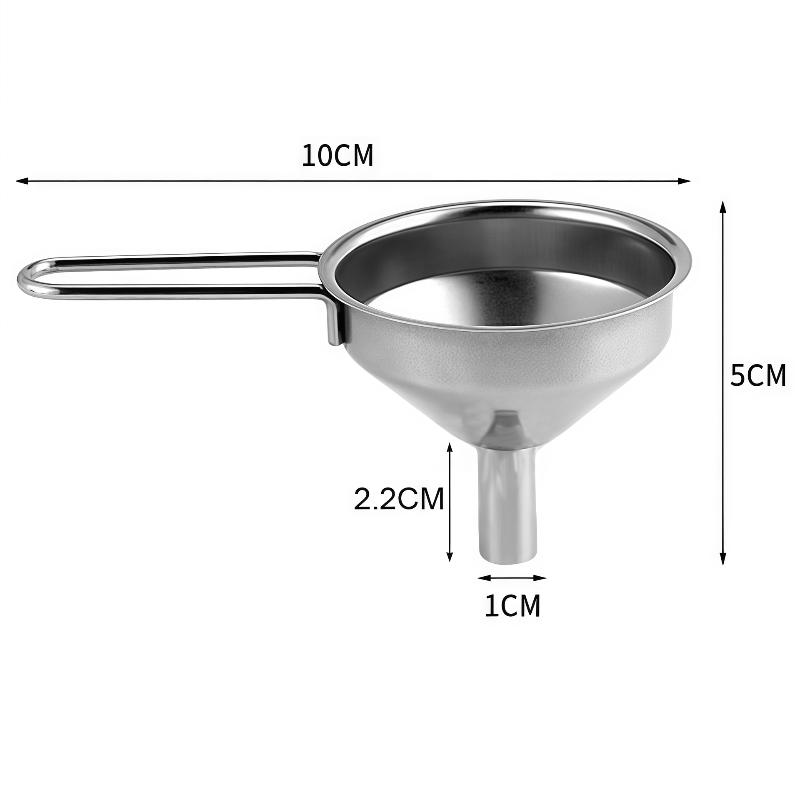 Stainless Steel Funnel With Ha - Kitchen Gadgets And Equipment ulasan dan harga