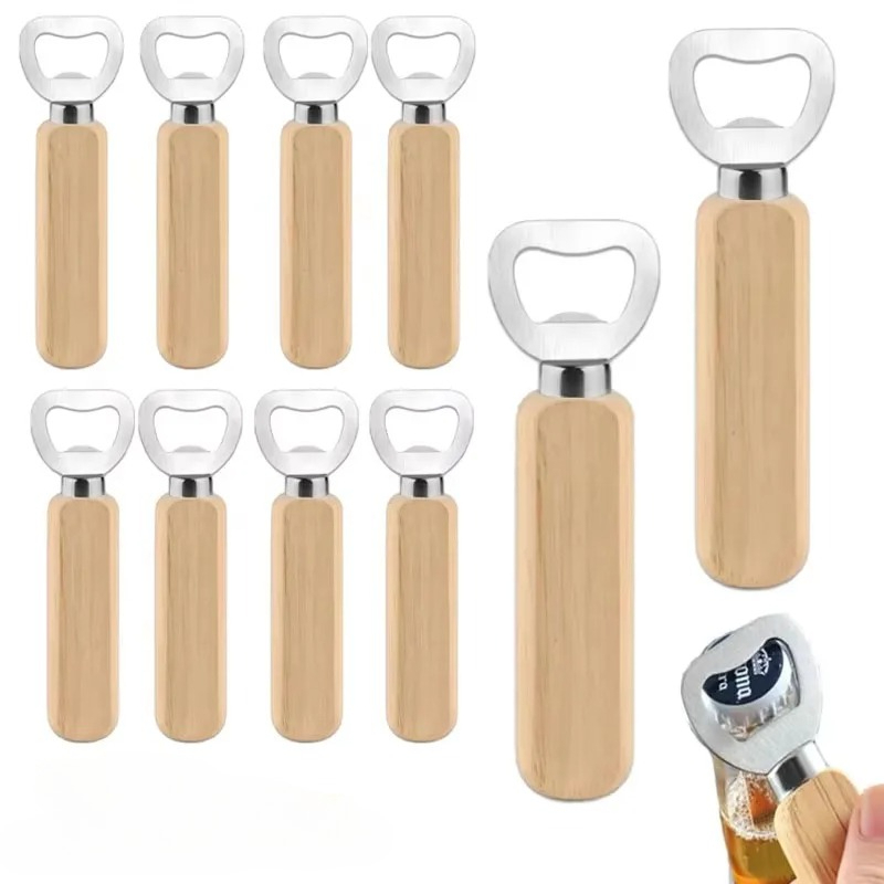 Stainless Steel Wooden Bottle  - Kitchen Gadgets For Gifts ulasan dan harga