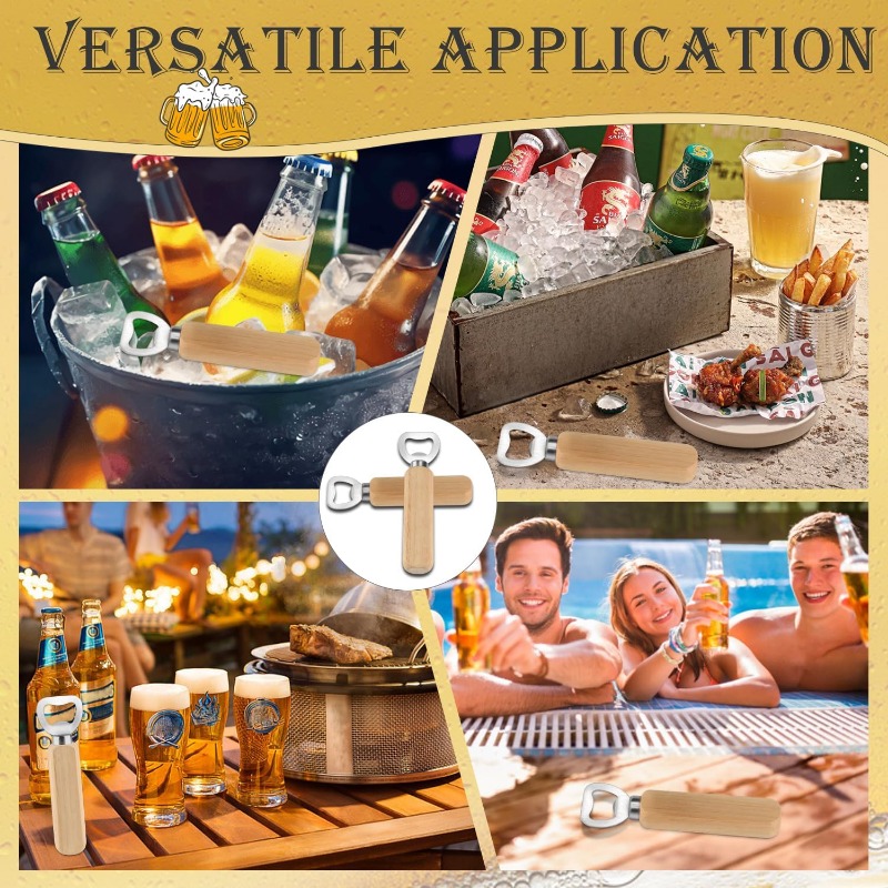 Stainless Steel Wooden Bottle  - Kitchen Gadgets For Gifts ulasan dan harga