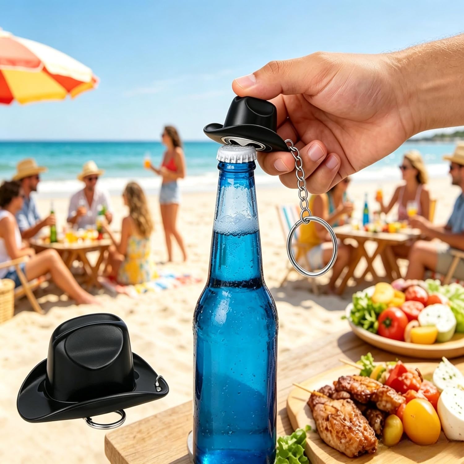 2 PCS Cowboy Hat Design Bottle - Kitchen Gadgets For Gifts ulasan dan harga