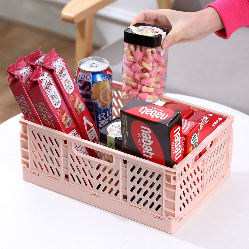 Foldable Storage Basket Wardro - Kitchen Gadgets And Toys ulasan dan harga