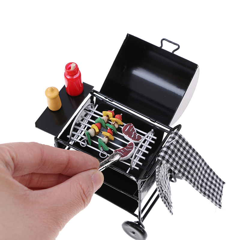 1/12 Scale Cute Bbq Grill Mini - Kitchen Gadgets And Toys ulasan dan harga