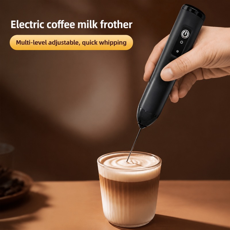 Electric Milk Frother + Egg Be - Healthy Kitchen Gadgets ulasan dan harga