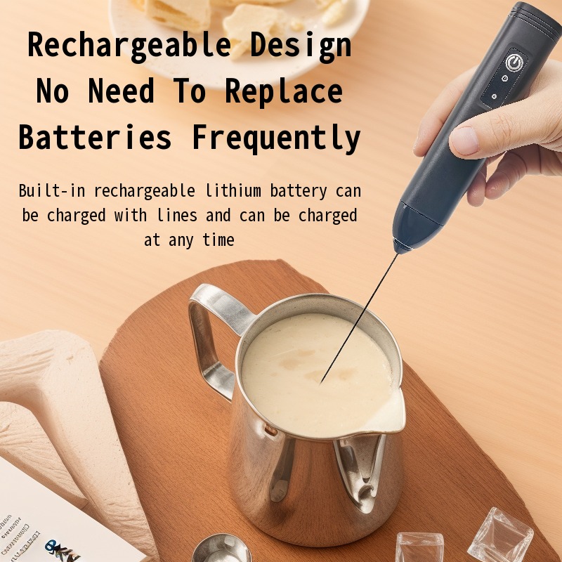 Electric Milk Frother + Egg Be - Healthy Kitchen Gadgets ulasan dan harga